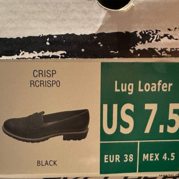 DV Dolce Vita Women’s Carley Slip on Lug Sole Black Loafers Size 7.5, 8 - Picture 5 of 5